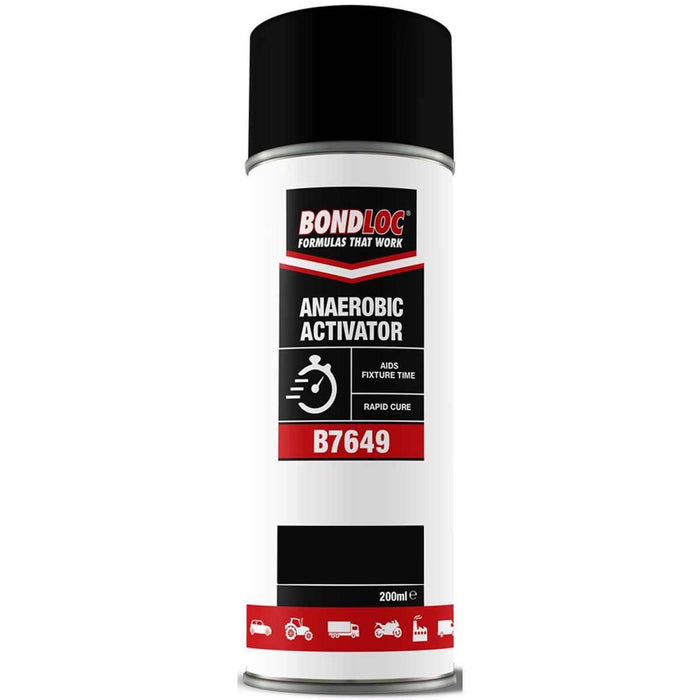 Bondloc B7649 Anaerobic Activator Aerosol (Yellow / 200ml)