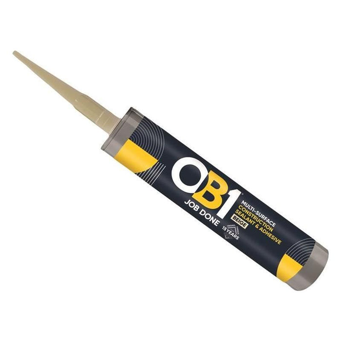 Ob1® Hybrid Sealant & Adhesive Beige 290ml OB1® - Town Tools