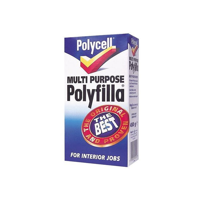 Polycell Multipurpose Polyfilla Powder 450g Polycell - Town Tools