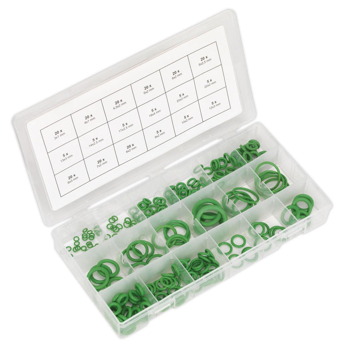 Sealey Rubber O-Ring Air Conditioning Assortment 225pc ACOR225