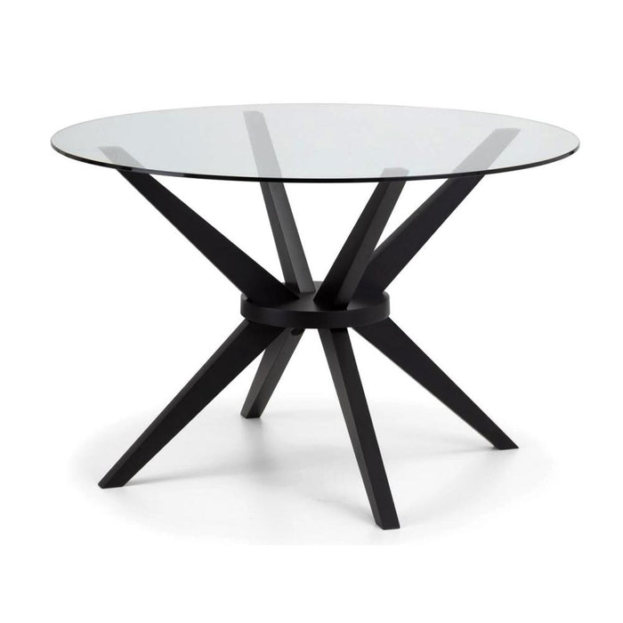 Hayden Round Glass Table 120cm Diameter
