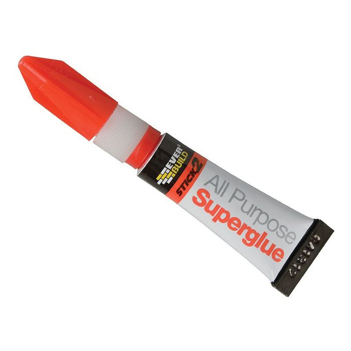 Everbuild Sika STICK2® All-Purpose Superglue Tube 3g Everbuild Sika - Town Tools