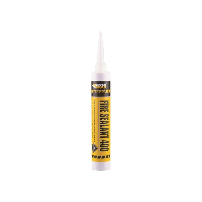 Everbuild Sika Tecnic Fire Sealant 400 Grey 380ml Everbuild Sika - Town Tools
