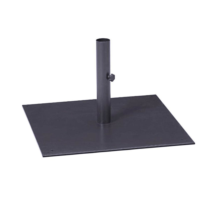 Plaza Metal Parasol Base in Black