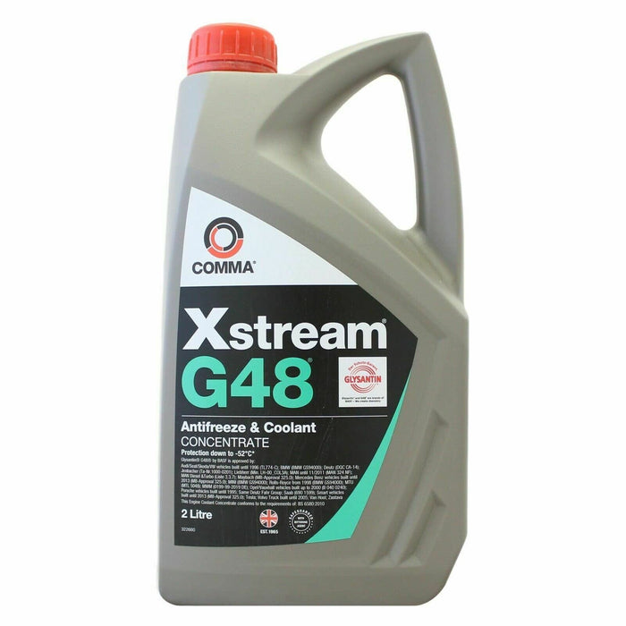 Comma Xstream G48 Antifreeze & Coolant - Concentrated - 2 Litre