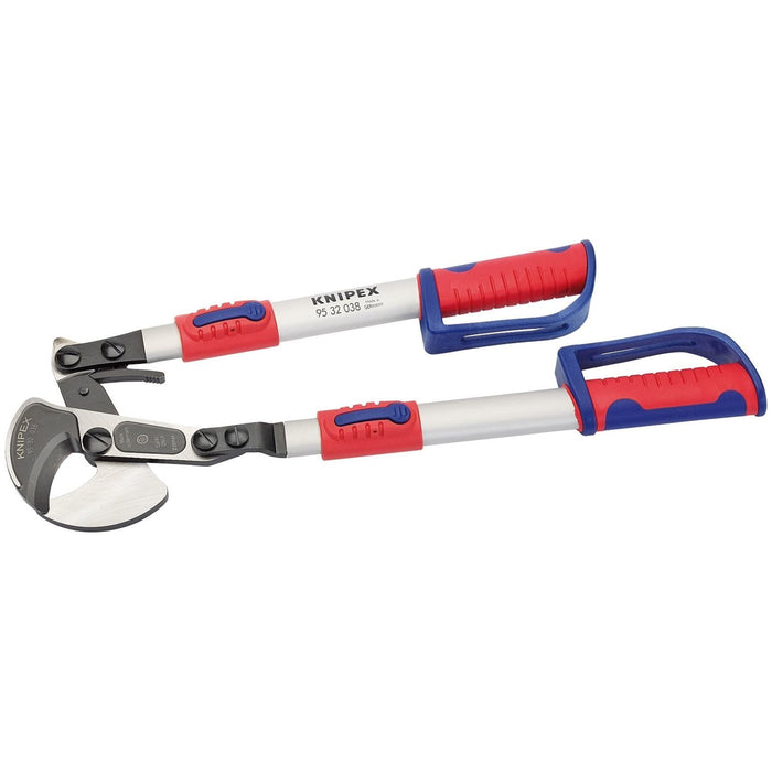 Draper Knipex 95 32 038 Ratchet Action Telescopic Cable Shears 36321 Draper - Town Tools