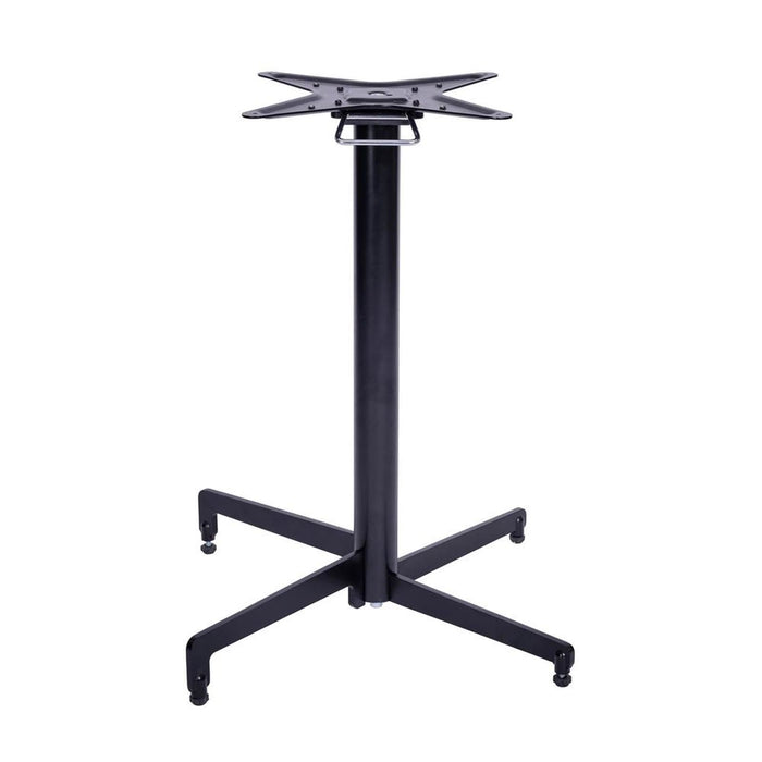 Madrid Outdoor Flip-Top Table Base Dining Height 720mm Black
