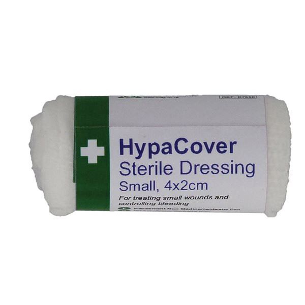 Safety First Aid HypaCover Small Sterile Dressings - 4 x 2cm - Pack of 6