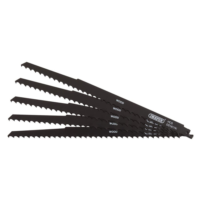 Draper Reciprocating Saw Blades for Pruning & Coarse Wood & Plastic Cutting, 300 Draper - Town Tools