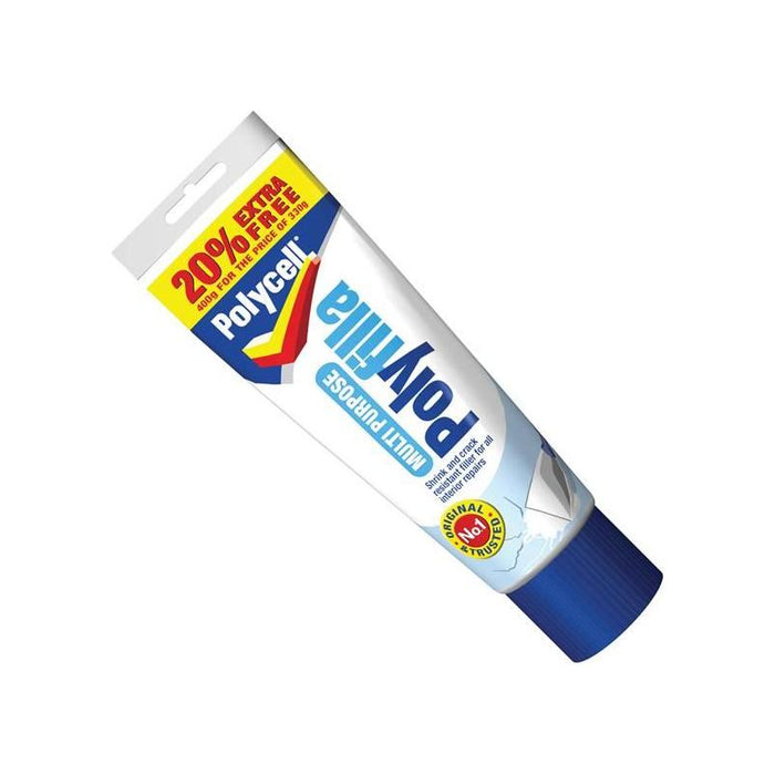Polycell Multipurpose Polyfilla Ready Mixed 330g + 20% Free Polycell - Town Tools