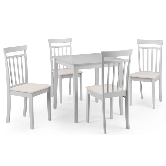 Rufford Extending Dining Table 80-120cm Grey Lacquer