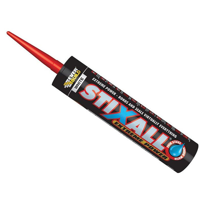 Everbuild Sika Stixall Extreme Power Cartridge White 290ml Everbuild Sika - Town Tools