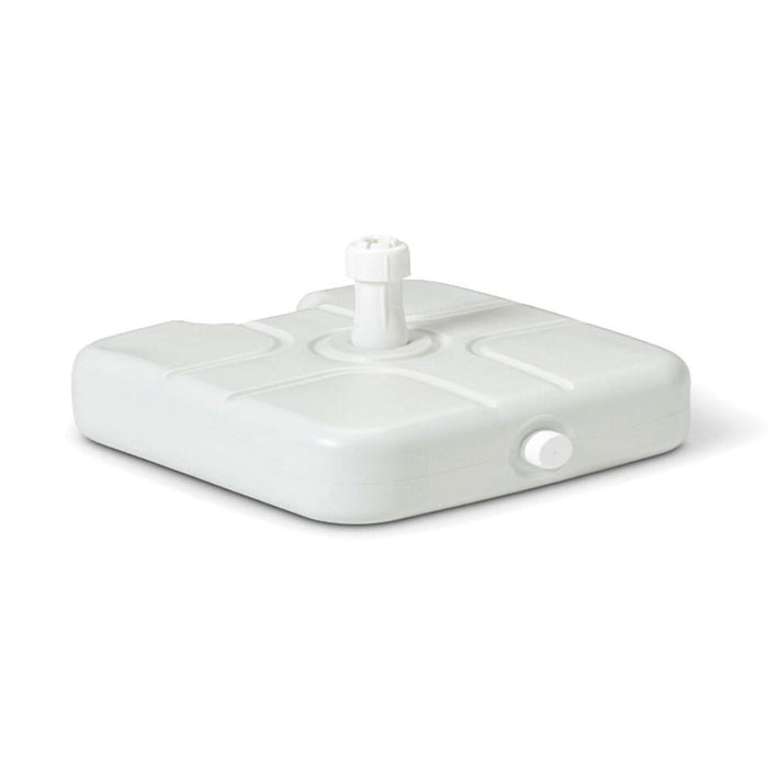 Solas Parasol Base White Plastic 20L