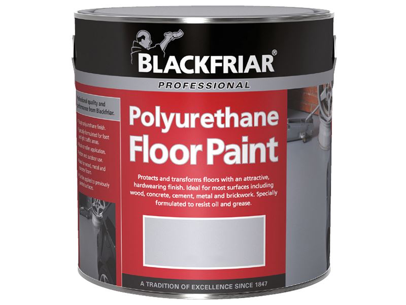 Blackfriar Professional Polyurethane Floor Paint Tile Red 1 litre Blackfriar - Town Tools