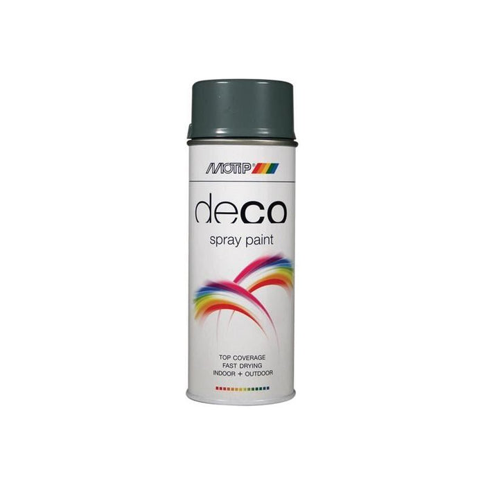 Motip® Deco Spray Paint High Gloss RAL 7031 Blue Grey 400ml MOTIP® - Town Tools