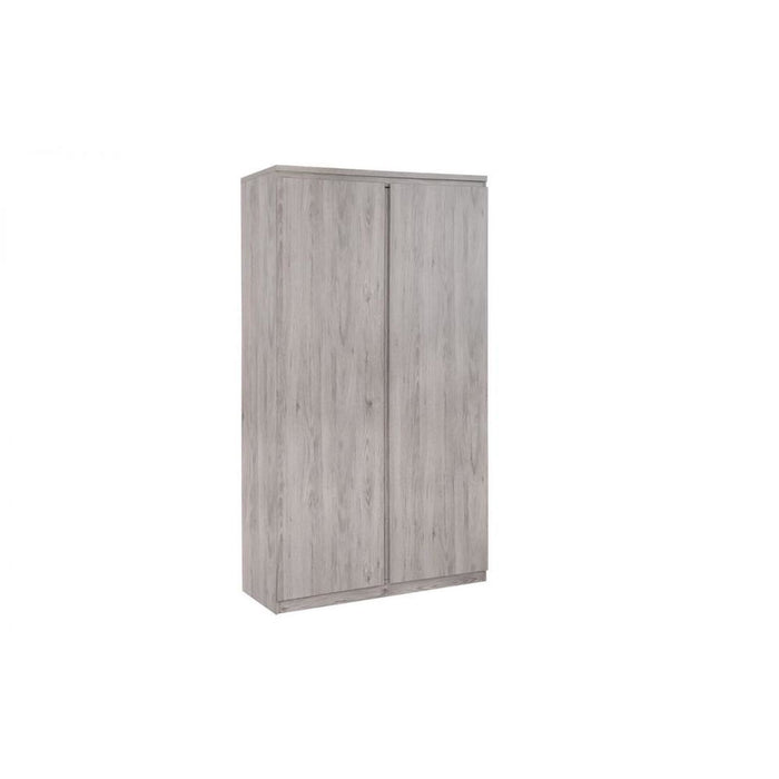 Jupiter 2 Door Wardrobe Grey Oak Finish