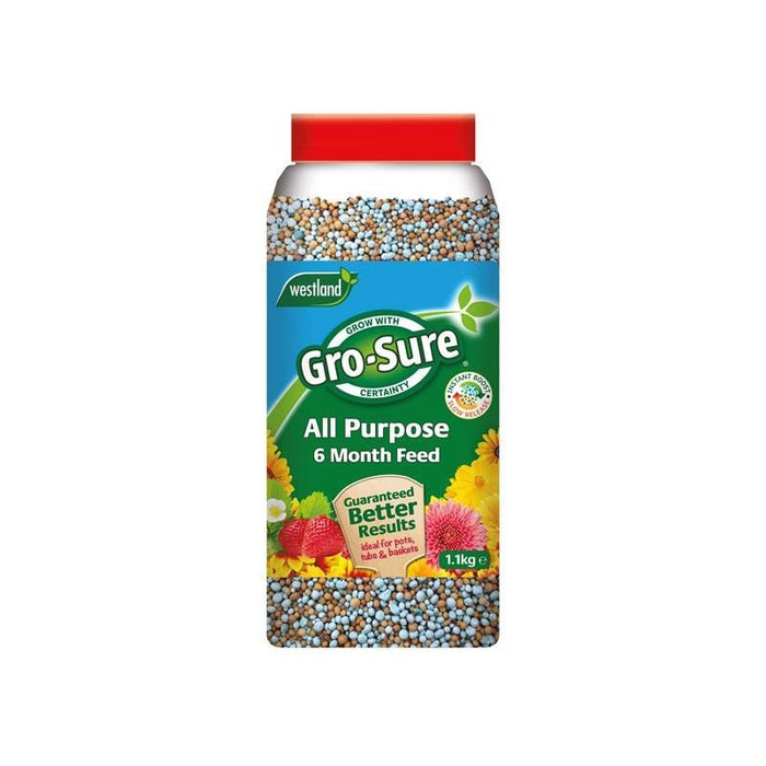 Gro-Sure All Purpose 6 Month Feed 1.1kg Jar Gro-Sure - Town Tools