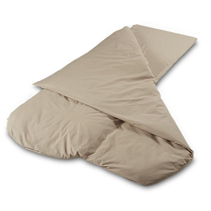 Cappuccino Compact Duvalay 4.5 Tog Dual Season Sleeping Bag