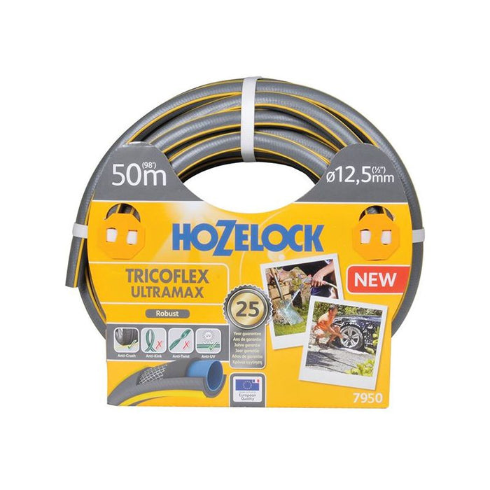Hozelock 7950 Tricoflex Ultramax Anti-Crush Hose 50m Hozelock - Town Tools