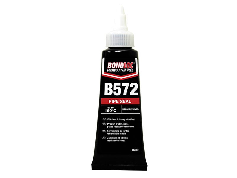 Bondloc B572 Pipe Seal Slow Cure 50ml Bondloc - Town Tools