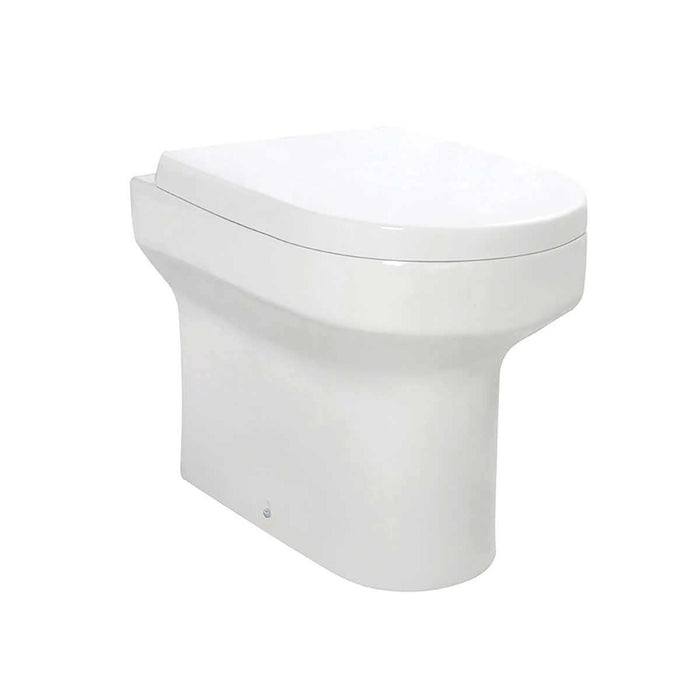 Spa Rimless Back to the Wall Toilet Set with Pan and Seat