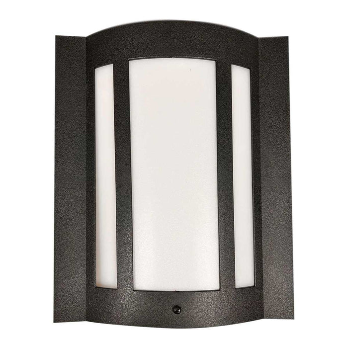 Milwaukee Polycarb Outdoor Wall Light with LED Bulb