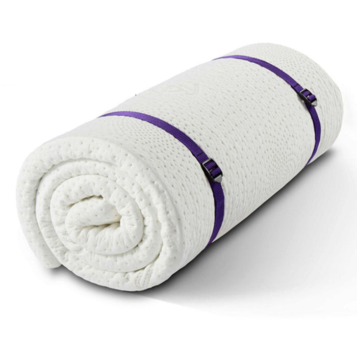 DUVALAY Travel Memory Foam Mattress topper 2.5cm 66cm Bed Caravan