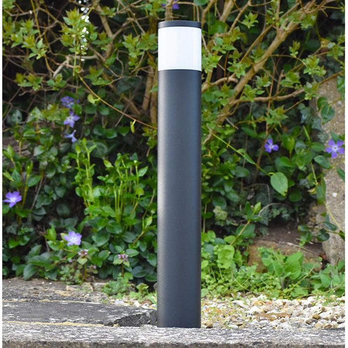 Smartpost Garden Path Light 240V Black Powder-Coated Without Bulb