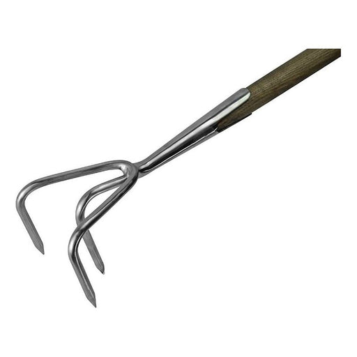 Faithfull Prestige Stainless Steel Cultivator Ash Handle Faithfull - Town Tools
