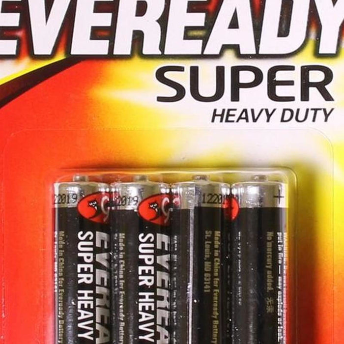 Eveready AAA Zinc Battery (x4)
