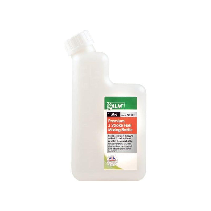 Alm Manufacturing MX002 2-Stroke Premium Fuel Mixing Bottle White ALM Manufacturing - Town Tools