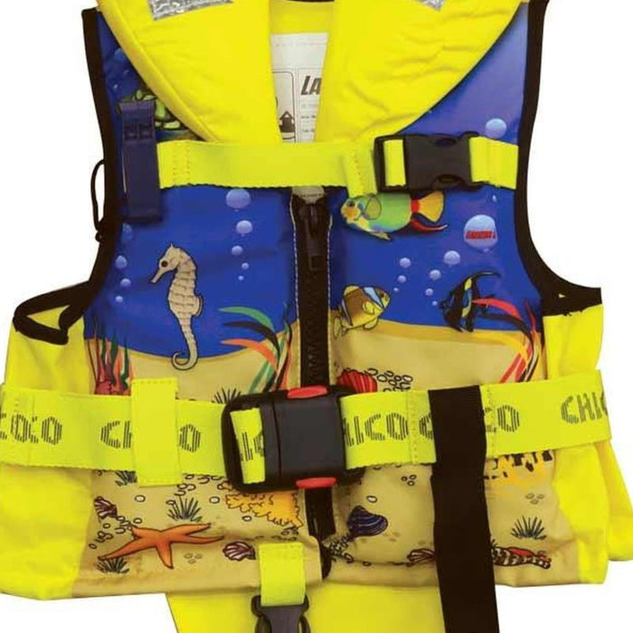 Lalizas Chico Foam Lifejacket 100N ISO Child 10-20kg Yellow/Blue