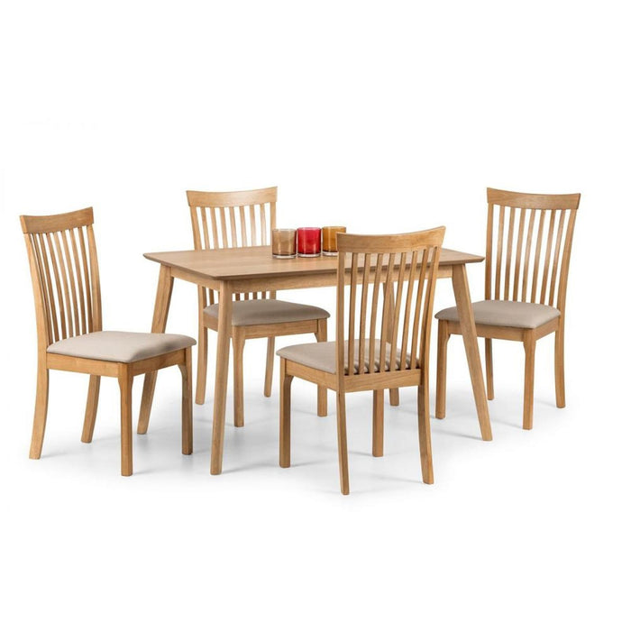 Boden Rectangular Oak Veneer Dining Table
