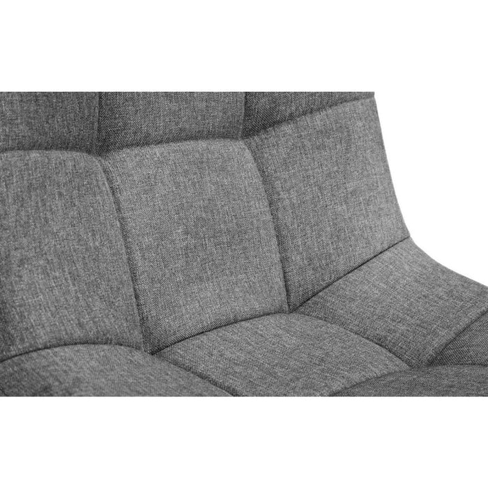 Hayden Dining Chair with Grey Linen Upholstery