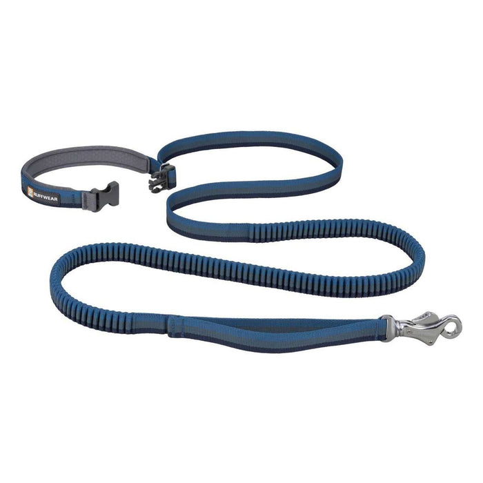 Ruffwear Roamer� Bungee Dog Running Lead in Orion Blue (2.2 to 3.4m)