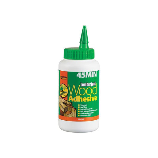 Everbuild Sika Lumberjack® 45 Min PU Wood Adhesive Liquid 750g Everbuild Sika - Town Tools