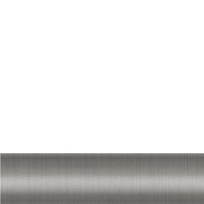 Curtain Pole 200cm (L) x 28mm Diameter Brushed Nickel