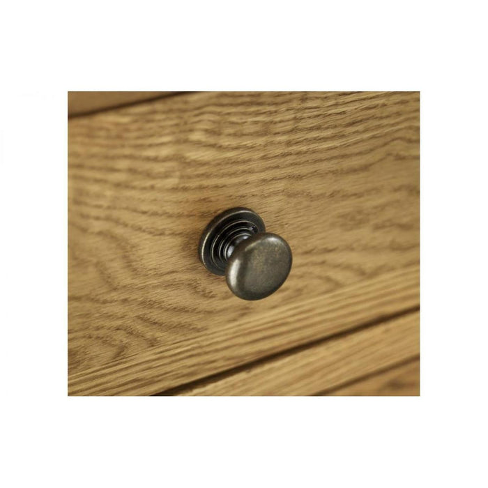 Marlborough Oak 2 Door Wardrobe Real Oak Waxed Finish