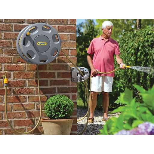 Hozelock 2390 60m Wall Mounted Hose Reel ONLY Hozelock - Town Tools