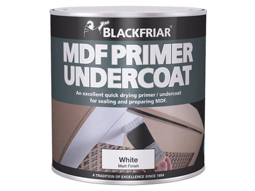 Blackfriar Quick Drying MDF Acrylic Primer Undercoat 1 litre Blackfriar - Town Tools