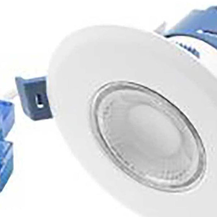 Dimmable LED Downlight with Changeable Wattage and Colours 90mm