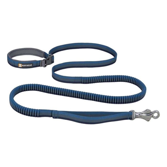 Ruffwear Roamer� Bungee Dog Running Lead in Orion Blue (2.2 to 3.4m)