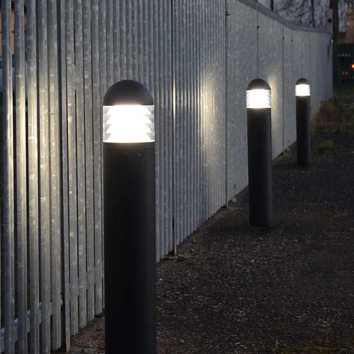 Boleda Ventus 20W LED Bollard Light with Sensor (1M Surface Mount)
