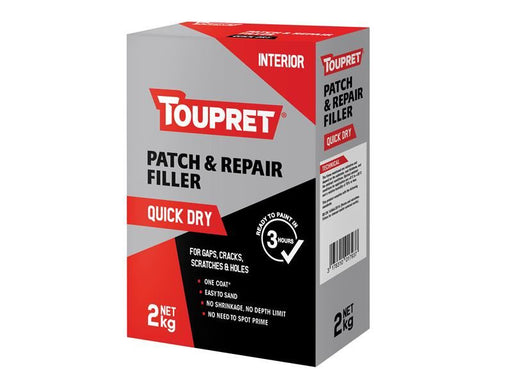 Toupret Quick Dry Patch & Repair 2kg Toupret - Town Tools