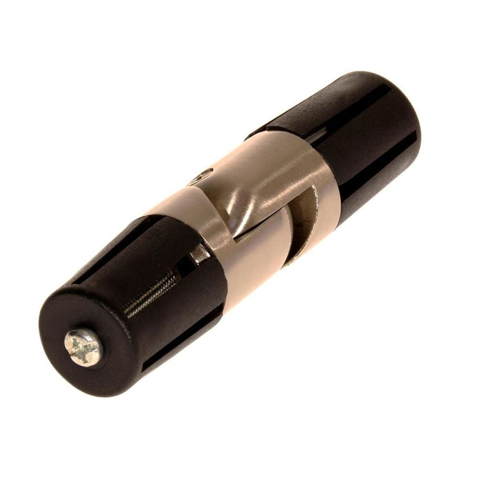 Multi-Angled Bay Pole in Brushed Nickel