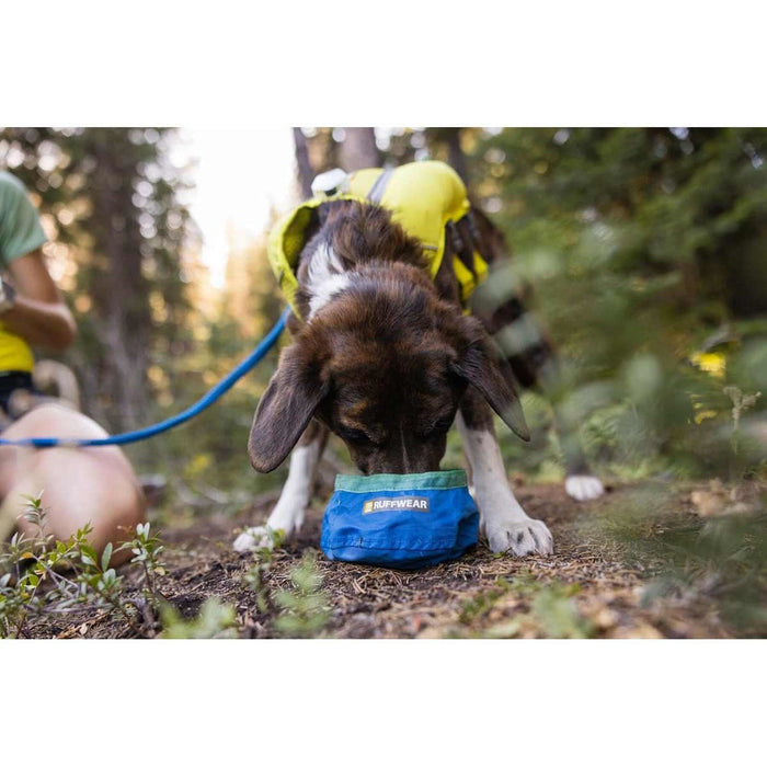 Ruffwear Trail Runner� Ultralight Dog Bowl in Blue Pool