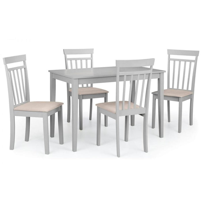 Taku Dining Table 114cm x 65cm Grey Lacquer Finish