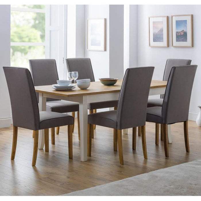 Seville Taupe Linen Dining Chair