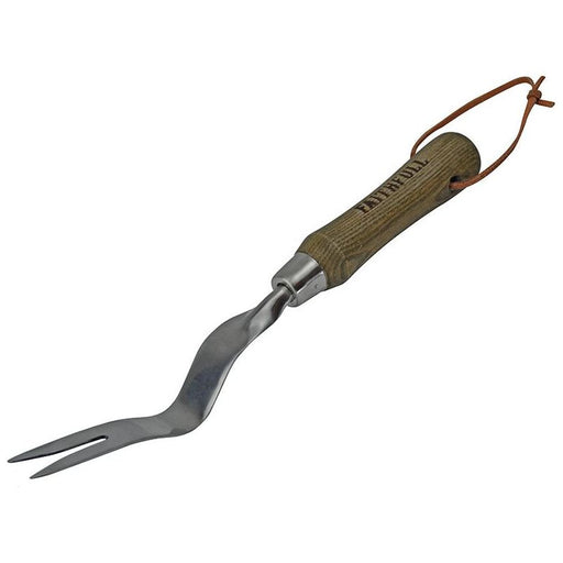 Faithfull Prestige Stainless Steel Hand Weeder Ash Handle Faithfull - Town Tools