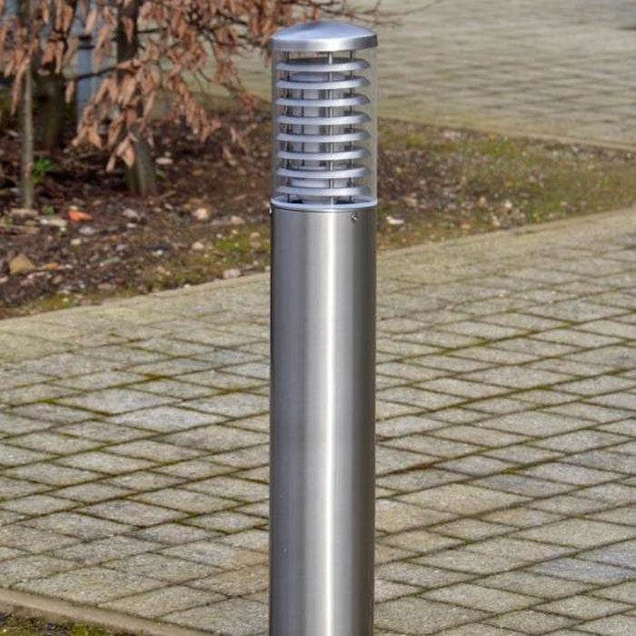 Stelled Bollard Light Mains Powered Root Mount 0.8m